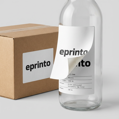 Doppellagen Etiketten